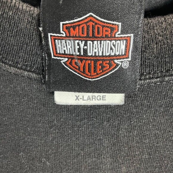 Harley Davidson Vintage 2003 XL T-Shirt Black 100th Anniversary Open Road Tour - Picture 7 of 9
